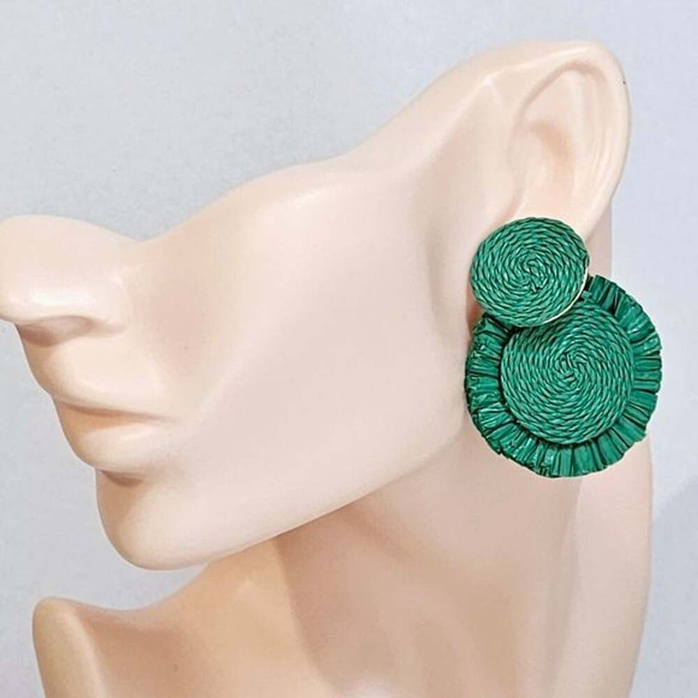 Sugarfx Chic Green Earrings